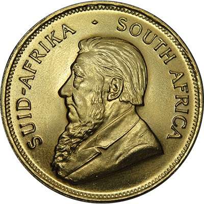 1 oz 1990 South Africa Krugerrand Gold Coin