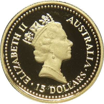 1/10 oz 1988 Nugget Gold Bullion Coin (Proof Strike)


