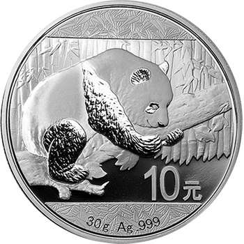 30 g 2016 Chinese Panda Silver Bullion Coin