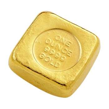 1 oz ABC Gold Bullion Cast Bar