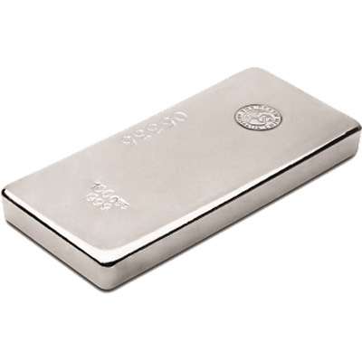 100 oz Perth Mint Silver Bullion Cast Bar