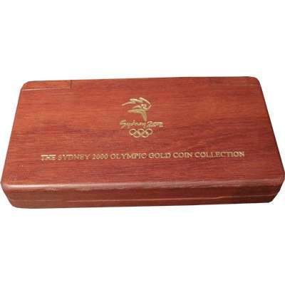 Sydney 2000 Olympic Gold Coin Collection Display Box
