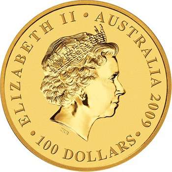 1 oz 2009  Australian Kangaroo Gold Bullion Coin